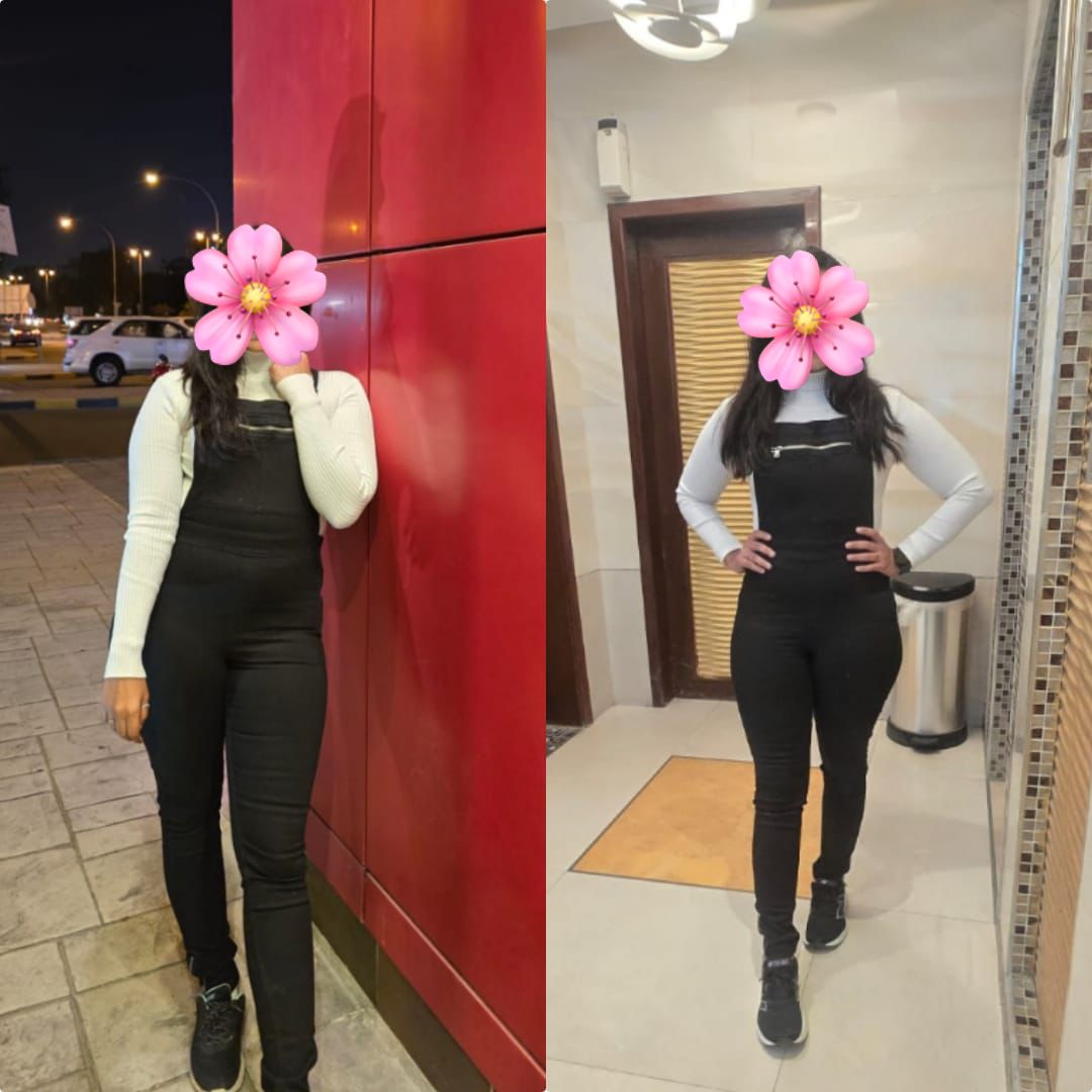 Before and after transformation