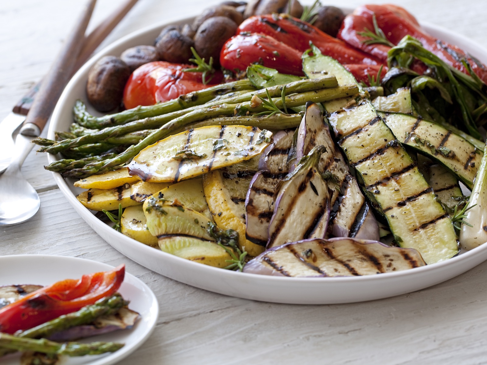 Grilled vegetables